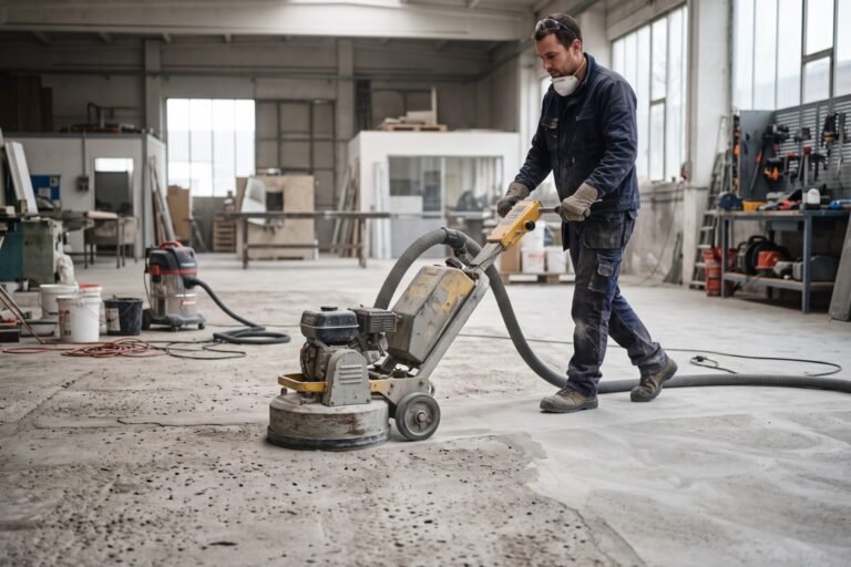Comment lisser du béton sec selon l'état de la dalle