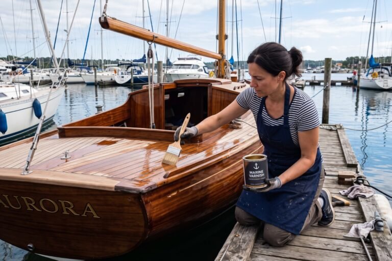 Quel est le meilleur vernis marin pour votre bateau